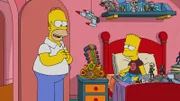 Homer (l.); Bart (r.)