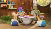 L-R: Ruby, Olly, Tiny Chef, Henry