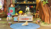 L-R: Olly, Ruby, Tiny Chef, Henry