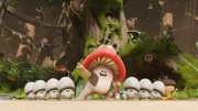 Picture shows: in middle Mush-Mush, on the sides the Mushlets