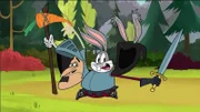 l-r: Sir Littlechin, Bugs Bunny