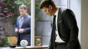Booth (David Boreanaz, r.) traut Brennans Therapeuten Dr. Brandon Faulk (Timothy Sanders Guinee) nicht. Er ist fest davon überzeugt, dass er etwas mit dem Fall zu tun hat.