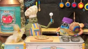 L-R: Ruby, Tiny Chef, Olly, Henry
