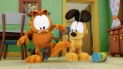 Garfield und Odie werden von den Nagetieren überrannt, die das ganze Haus als Lager für ihre Beutezüge in der Nachbarschaft missbrauchen.