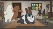 v.li.: Ice Bear, Grizzly Bear, Panda Bear, Lucy