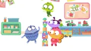 Declan (l.), Gus (m.), Lu (oben, r.), Biba (unten, r.)