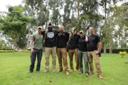 Phil, Oz, Trevor, Ryan, Kinessa and Anton in Tanzania.