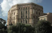 Normannenpalast oder Palazzo Reale in Palermo.