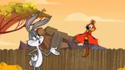 Bugs Bunny und Squeaks (r.) führen den Koyoten an der Nase herum.