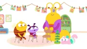 v.li.: Barnaby, Lu, Shella, Elodie