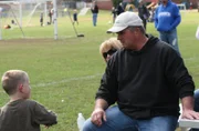 Bobby at his grandson's soccer game.