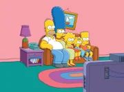 (30. Staffel) - (v.l.n.r.) Homer; Marge; Lisa, Maggie; Bart