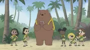v.li: Diaz, Nguyen, Grizzly Bear, Parker, Wallace, Murphy