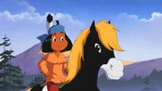 Yakari mit seinem Pferd Kleiner Donner