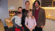Von links: Mama Diana, Tobias, Eva Brenner, Isabell und John Kosmlla.