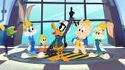v.li.: Bugs Bunny, Tweety, Daffy Duck, Porky Pig, Lola Bunny