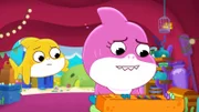 v.li.: Baby Shark, Mommy Shark