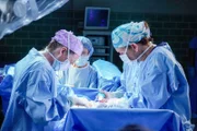Konzentriert bei der Operation (vorne, l-r): Ellen Pompeo als Dr. Meredith Grey, Kate Walsh als Dr. Addison Montgomery
