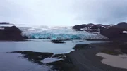 Gletscher vor der Insel "Elephant Island".
