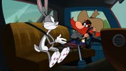 v.li.: Bugs Bunny, Yosemite Sam