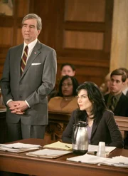 Executive Assistant District Attorney Jack McCoy (Sam Waterston),  Assistant District Attorney Alexandra Borgia  (Annie Parisse)