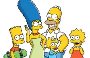 (25. Staffel) - Eine fast normale Familie: Lisa (r.), Marge (2.v.l.), Maggie (M.), Homer (2.v.r.) und Bart (l.) ...