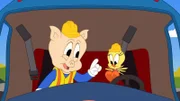 v.li.: Porky Pig, Tweety
