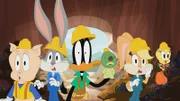 v.li.: Porky Pig, Bugs Bunny, Daffy Duck, Lola Bunny, Tweety