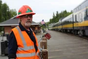 Ein Mitarbeiter an der Talkeetna Station.    +++