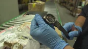 NEW YORK, N.Y.- This shipment includes highend counterfeit watches. These watches will either be sold on the streets as fake watches or sold on ebay as the real thing. If all of these watches were real, combined they could be worth up to $1 million.