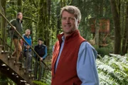 Pete Nelson med Daryl, Alex og Chuck i Hus i tretoppene.
