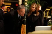 LAW & ORDER: CRIMINAL INTENT -- "The Consoler" -- Pictured: (l-r) Vincent D'Onofrio as Detective Robert Goren, Kathryn Erbe as Detective Alex James -- Photo by: Will Hart/USA Network