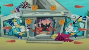 v.li.: Bugs Bunny, Lola Bunny, Tweety, Porky Pig, Daffy Duck