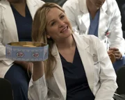 Bei einer wichtigen Ärztekonferenz verteilt Arizona (Jessica Capshaw) ausversehen Hasch-Kekse, die für großes Chaos sorgen ...