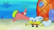 L-R: Patrick, SpongeBob