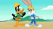 v.li.: Daffy Duck, Bugs Bunny