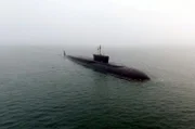 Stählerner Gigant: ein russisches Atom-U-Boot