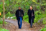 "Karma" - The team’s Thanksgiving plans are put on hold when they are brought in to investigate whether a shooting at a Buddhist temple was a hate crime or something more personal. Also, Remy and April make a tough decision, on the CBS Original series FBI: MOST WANTED, Tuesday, Nov. 22 (10:00-11:00 PM, ET/PT) on the CBS Television Network, and available to stream live and on demand on Paramount+. Pictured (L-R): Edwin Hodge as Special Agent Ray Cannon and Alexa Davalos as Special Agent Kristin Gaines. Photo: Mark Schäfer/CBS