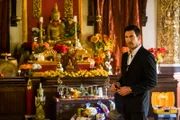 "Karma" - The team’s Thanksgiving plans are put on hold when they are brought in to investigate whether a shooting at a Buddhist temple was a hate crime or something more personal. Also, Remy and April make a tough decision, on the CBS Original series FBI: MOST WANTED, Tuesday, Nov. 22 (10:00-11:00 PM, ET/PT) on the CBS Television Network, and available to stream live and on demand on Paramount+. Pictured: Dylan McDermott as Supervisory Special Agent Remy Scott. Photo: Mark Schäfer/CBS