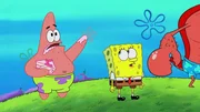 L-R: Patrick, SpongeBob