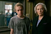 L-R: Vincent Beckwith (Dane DeHaan),  Ms. Walsh (Betty Buckley)
