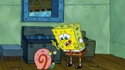 L-R: Plankton, SpongeBob