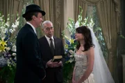 Ein Rückblick zeigt Marshall (Jason Segel)  und Lily (Alyson Hannigan) bei ihrer Hochzeit