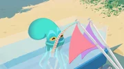Paco, der Oktopus entscheidet sich für eine Fahne und deutet mit einem seiner Fangarme darauf. Er kann Ereignisse voraussehen, wie Marina herausgefunden hat. Jack will diese Gabe für sich nutzen.