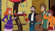 Ricky Gervais braucht die Hilfe von Scooby-Doo und der Gang mit einer ägyptischen Katzenstatue, die verflucht zu sein scheint.
