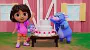 v.li.: Dora, Boots, Benny