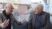 Von links: Karsten Schwanke diskutiert mit dem Informatikprofessor Manfred Broy, wie die Digitalisierung unser Leben verändert.