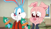 v.li.: Buster Bunny, Hamton J. Pig