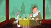 v.li.: Bugs Bunny, Mugsy