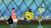 L-R: Patrick, SpongeBob, Squidward